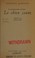 Cover of: Le chien jaune