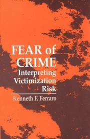 Cover of: Fear of crime by Kenneth F. Ferraro