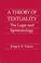 Cover of: A theory of textuality