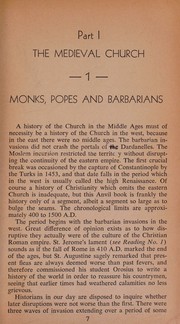Cover of: The Medieval church