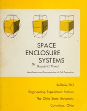 Cover of Space enclosure systems by donald g. wood