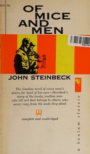 Cover of: Of Mice and Men