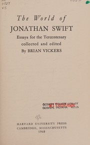 Cover of: The world of Jonathan Swift