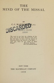 Cover of: The mind of the missal