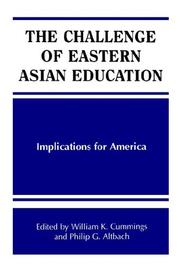 Cover of: The challenge of Eastern Asian education | 