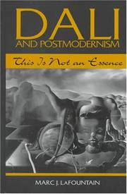 Cover of: Dali and postmodernism by Marc J. LaFountain