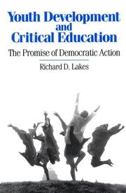 Cover of: Youth Development and Critical Education: The Promise of Democratic Action (Suny Series, Democracy and Education)