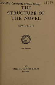Cover of: The structure of the novel