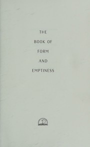 Cover of: Book of Form and Emptiness