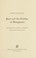 Cover of: Kant and the problem of metaphysics
