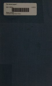 Cover of: The eternal gospel