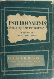 Psychoanalysis