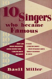 Cover of: Ten singers who became famous.