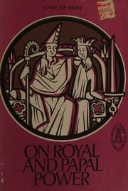 Cover of: On Royal and Papal Power by J. A. Watt, J. A. Watt