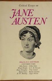 Cover of: Critical essays on Jane Austen