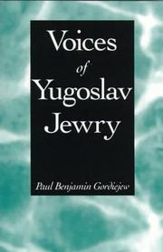 Cover of: Voices of Yugoslav Jewry