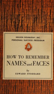 How to Remember Names and Faces (Personal Success Program)