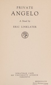 Cover of: Private Angelo