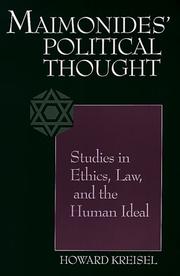Maimonides' Political Thought by Howard Kreisel