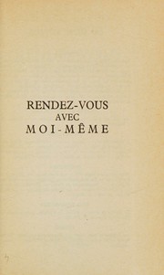 Cover of: Rendez-vous avec moi-même by Francis Carco, Francis Carco