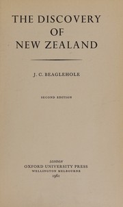 Cover of: The discovery of New Zealand