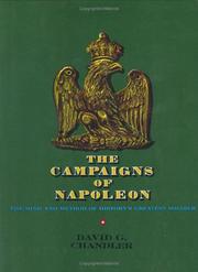 The campaigns of Napoleon by David Chandler