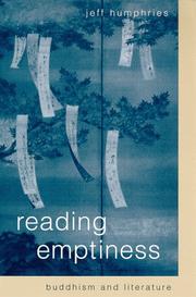Cover of: Reading emptiness: Buddhism and literature