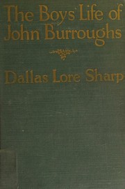 Cover of: The boys' life of John Burroughs,
