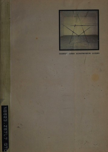cover of Gilbert Zorio