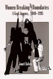 Cover of: Women breaking boundaries: a grail journey, 1940-1995