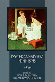 Cover of: Psychoanalyses/Feminisms (S U N Y Series in Feminist Criticism and Theory)