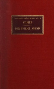 Cover of: Der Heilige Abend: Erzhlung