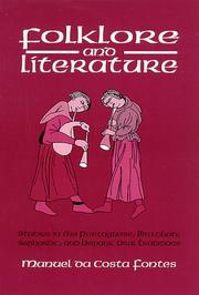 Cover of: Folklore and Literature: Studies in the Portuguese, Brazilian, Sephardic, and Hispanic Oral Traditions (Suny Series in Latin American and Iberian Thought and Culture              X)