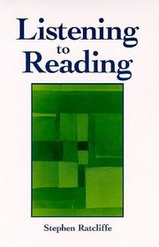 Cover of: Listening to reading