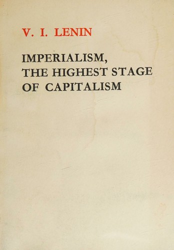 cover of Imperializm, kak vysshai͡a︡ stadii͡a︡ kapitalizma