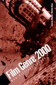 Cover of: Film Genre 2000: New Critical Essays (The Suny Series, Cultural Studies in Cinema/Video)