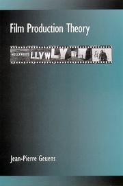 Cover of: Film production theory