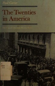 Cover of: The twenties in America