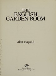 Cover of: The English garden room