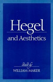 Hegel and Aesthetics by Colo.) Hegel Society of America Meeting 1996 (Keystone