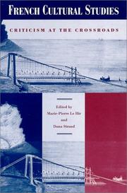 Cover of: French cultural studies: criticism at the crossroads