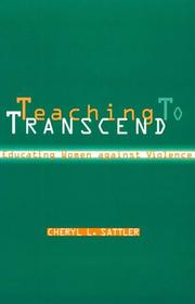 Cover of: Teaching to Transcend: Educating Women Against Violence