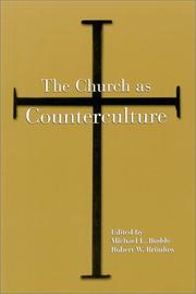 Cover of: The Church As Counterculture (Suny Series in Popular Culture and Political Change) by 