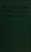 Cover of: An introduction to the calculus