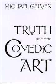 Cover of: Truth and the comedic art