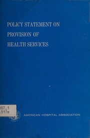 Cover of: Grants policy statement