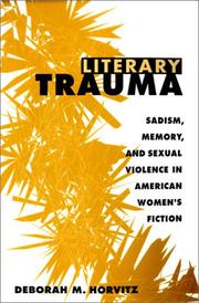 Cover of: Literary trauma | Deborah M. Horvitz