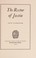 Cover of: The rector of Justin