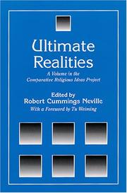 Cover of: Ultimate realities