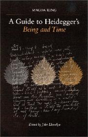 Cover of: A Guide to Heidegger's Being and Time (S U N Y Series in Contemporary Continental Philosophy)